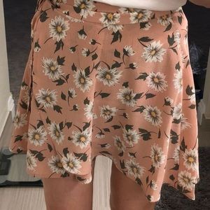Floral show me you muni wrap skirt